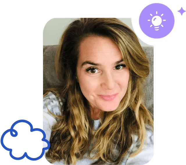Photo of Carly, founder of Carly's Classroom